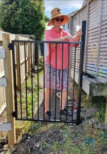 New gate...